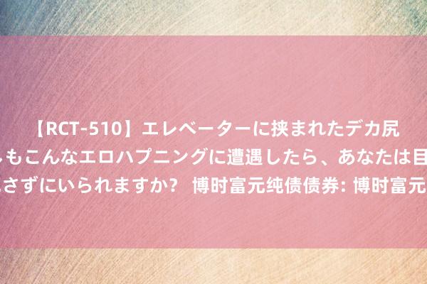 【RCT-510】エレベーターに挟まれたデカ尻女子校生をガン突き もしもこんなエロハプニングに遭遇したら、あなたは目の前の尻を犯さずにいられますか？ 博时富元纯债债券: 博时富元纯债债券型证券投资基金更新招募诠释书