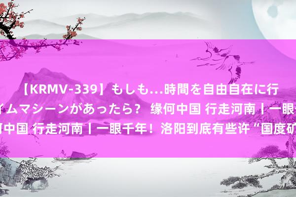 【KRMV-339】もしも…時間を自由自在に行ったり来たりできるタイムマシーンがあったら？ 缘何中国 行走河南丨一眼千年！洛阳到底有些许“国度矿藏”